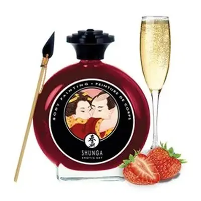 Shunga Edible Body Paint 100 ml STRAWBERRY 100