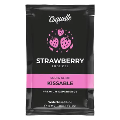 Coquette Chic Desire Strawberry Water Based Kissable Lubricant Pocket 10 Ml