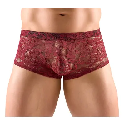 Spitzen-Pants in edlem Dunkelrot