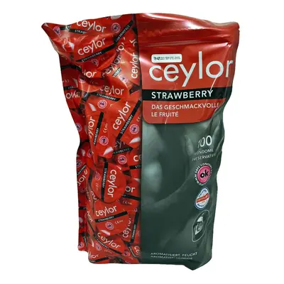 Ceylor *Strawberry* Kondome 100 St rosa