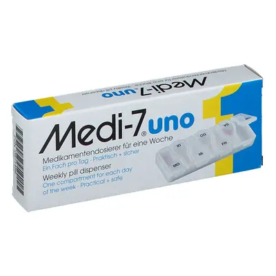 Medi-7 Uno Medikamenten Dosierer Dose 1 St
