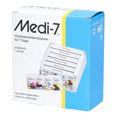 Medi-7 Medikamenten Dosierer Dose 1 St