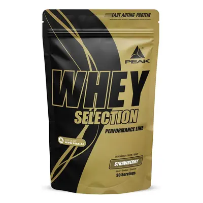 Peak Whey Selection - Geschmack Strawberry Pulver 0,9 kg