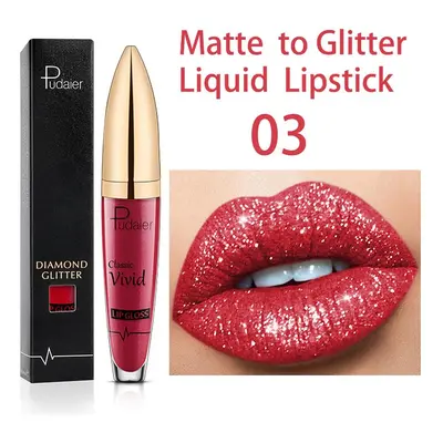 18 Farben glänzender Lipgloss für Frauen, langanhaltend, matt, glitzernd, flüssiger Lippenstift, diamantglänzender Lipgloss, was