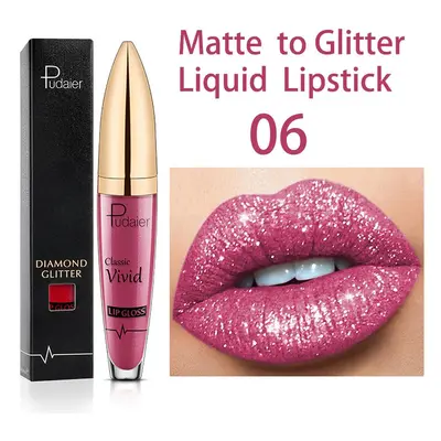 18 Farben glänzender Lipgloss für Frauen, langanhaltend, matt, glitzernd, flüssiger Lippenstift, diamantglänzender Lipgloss, was
