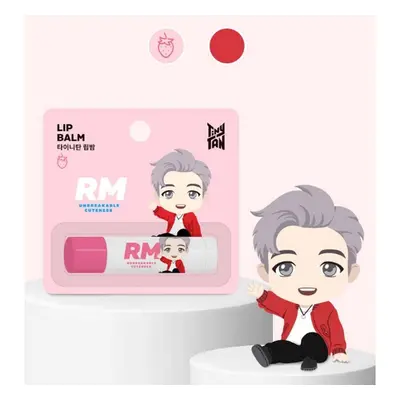 BTS TinyTan Lippenbalsam Hergestellt in Korea 1. RM - Strawberry