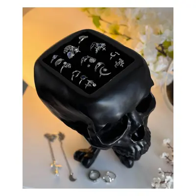 Schmuckschatulle (Dekoration) KILLSTAR - Cranium - Black/White
