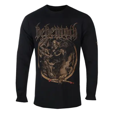 Herren Longsleeve Behemoth - Crucifixion Was Not Enough - schwarz - KINGS ROAD S