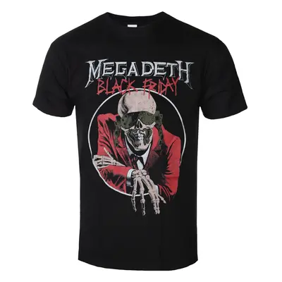Herren T-Shirt Megadeth - Black Friday - ROCK OFF XXL