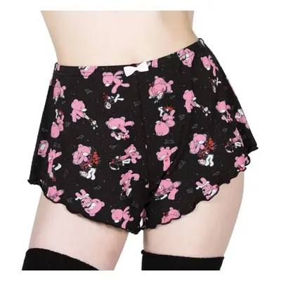 Damen Shorts (Schlafanzug) KILLSTAR x GLOOMY the Naughty Grizzly - I Was Gloomy - schwarz XXL