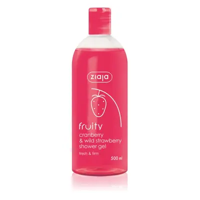 Ziaja Fruity Cranberry & Wild Strawberry feuchtigkeitsspendendes Duschgel 500 ml
