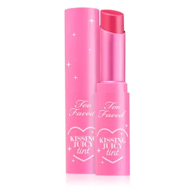 Too Faced Kissing Juicy Lip Tint tönender Lippenbalsam mit feuchtigkeitsspendender Wirkung Farbton Strawberry Frosting 3 g