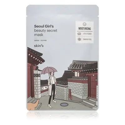 Skin79 Seoul Girl's Beauty Secret Feuchtigkeitsspendende Tuchmaske 20 g