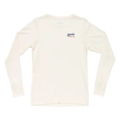 Devold Classic Script Damen Langarmshirt white S