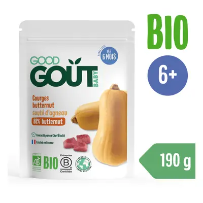 Good Gout BIO Butternusskürbis mit Lamm (190 g)